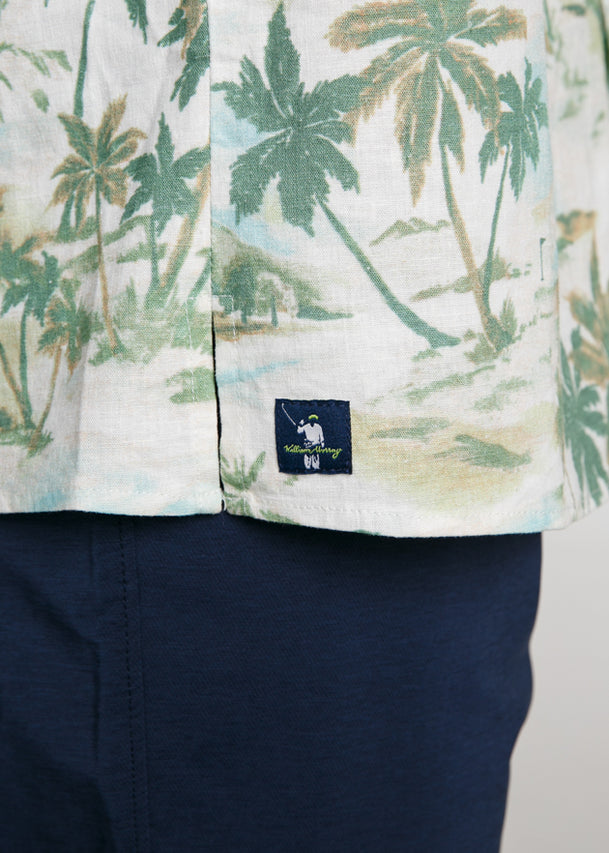 Just Beachy Vacation Button Down