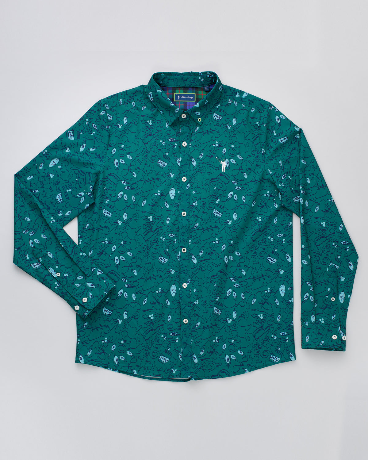 25,000 Bulbs Men's Long Sleeve Button Down