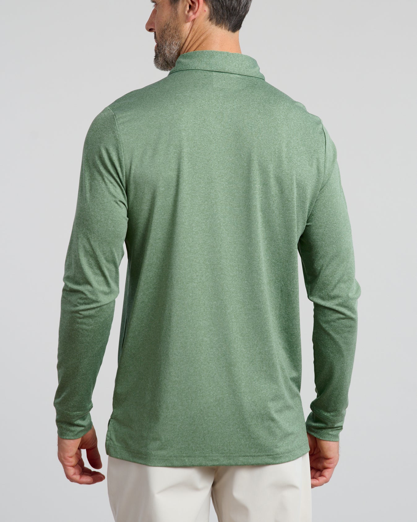 olive green golf shirt