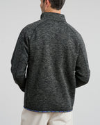 Flop Shot Men's Full Zip Jacket | Charcoal | Back | Studio | William Murray Golf