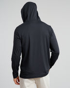 Men's Chip Shot Pullover Hoodie | Black | Back Hood | William Murray Golf