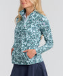Painful Truth Women's Pocket Pullover | Ice Blue | Angle | William Murray Golf