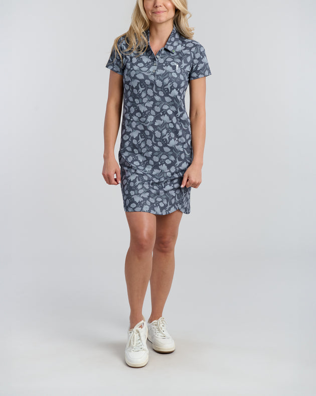 In Bloom Women's Polo Dress
