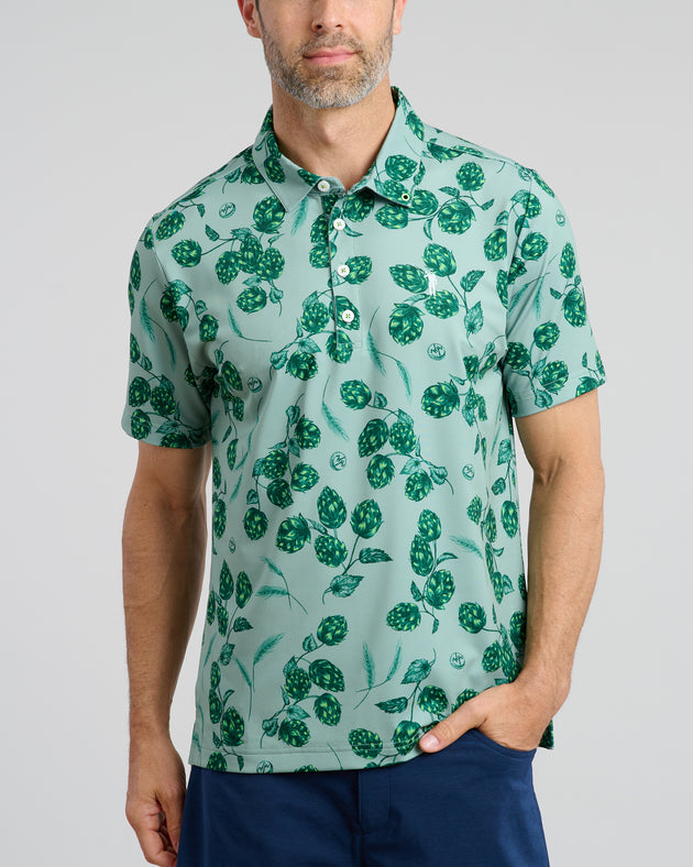 What's Hoppenin' Men's Polo