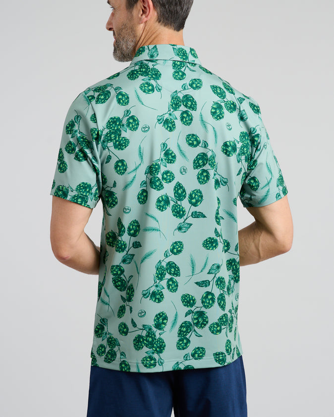 What's Hoppenin' Men's Polo | Olive | William Murray Golf