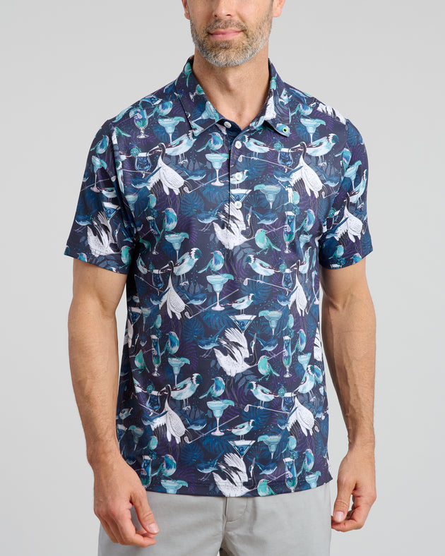 Birdie Booze Men's Polo