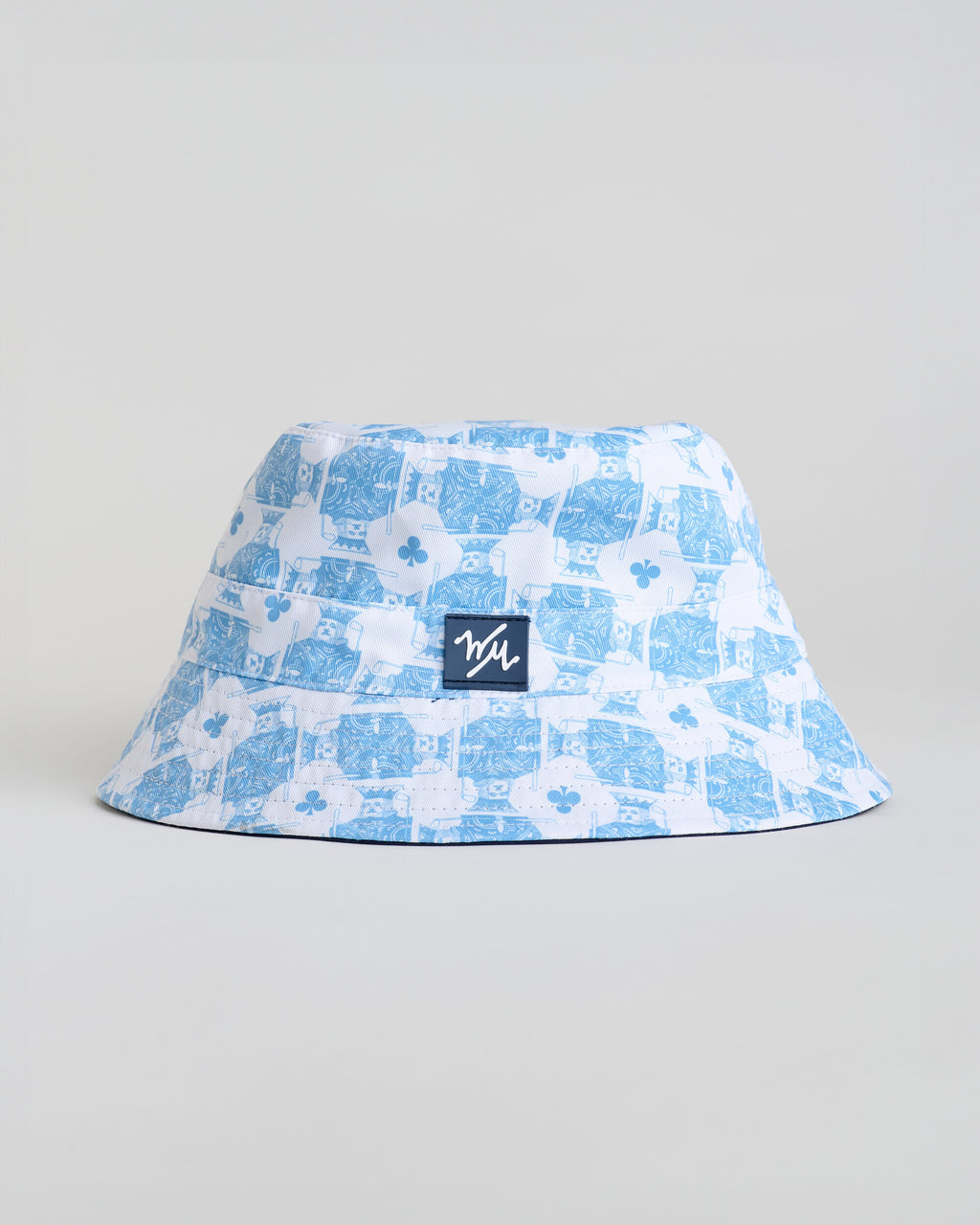 King of Clubs Bucket Hat | White | Front | William Murray Golf