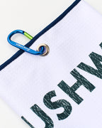 Bushwood CC Cart Towel | White | Clip | William Murray Golf