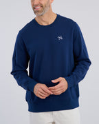 Murray Men's Performance Fleece | Navy | Front | William Murray Golf