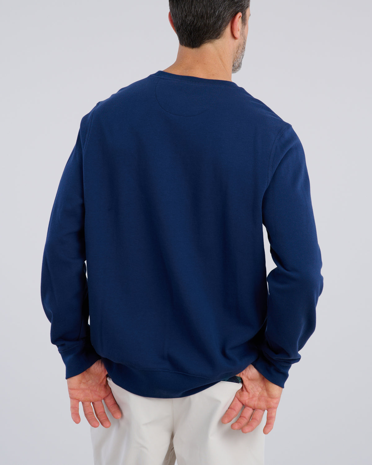 Murray Men's Performance Fleece | Navy | Back | William Murray Golf