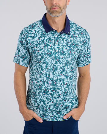 Painful Truth Men's Polo | Ice Blue | William Murray Golf