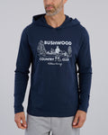 Bushwood CC Hoodie T-Shirt | Navy | Front | William Murray Golf