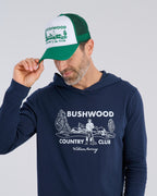 Bushwood CC Hoodie T-Shirt | Navy | With Hat | William Murray Golf