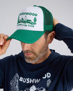 Bushwood CC Foam Trucker Hat | Green | Angle 2 | William Murray Golf