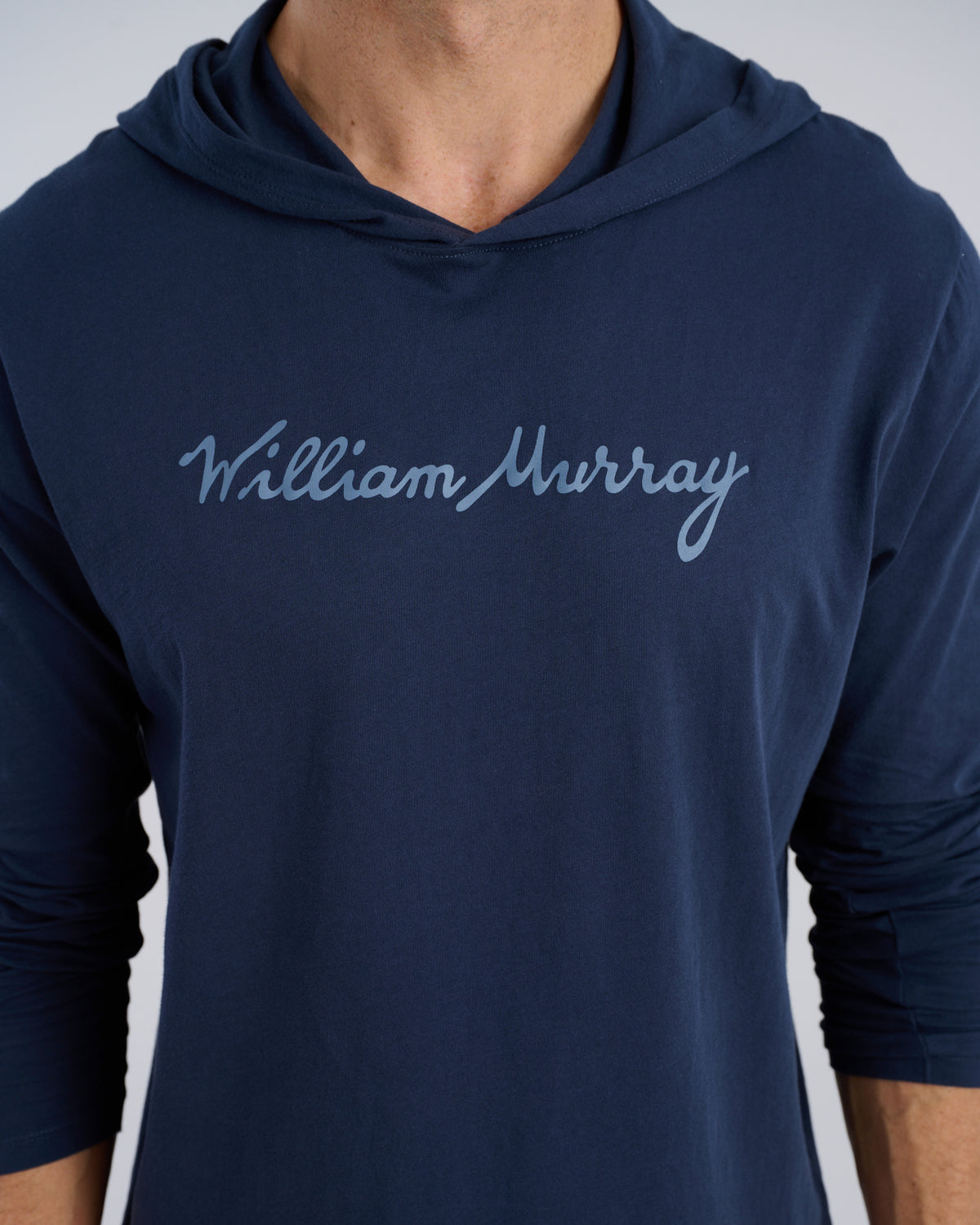 WM Hoodie T-Shirt | Navy | Logo | William Murray Golf