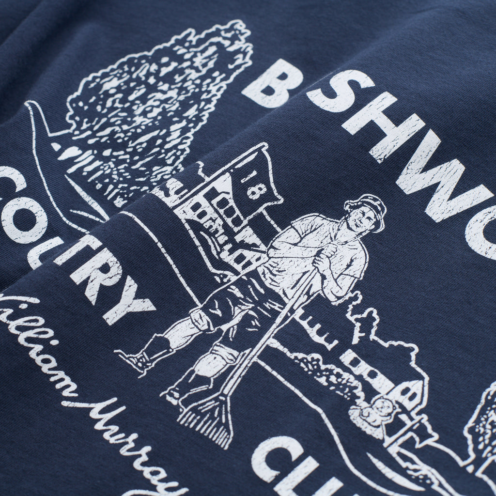 Bushwood CC Hoodie T-Shirt | Navy | Graphic | William Murray Golf