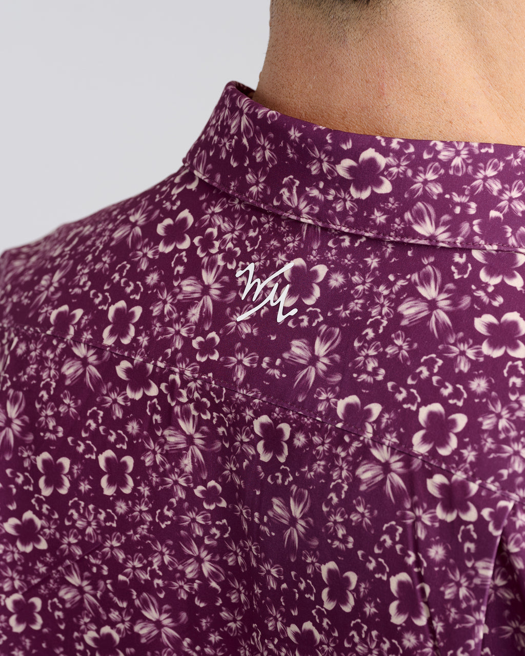 Abstract Arrangement Men's Long Sleeve Button Down