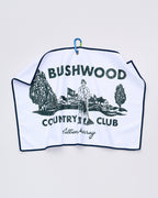 Bushwood CC Cart Towel | White | Full Graphic 2 | William Murray Golf