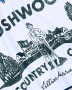 Bushwood CC Cart Towel | White | Detail | William Murray Golf