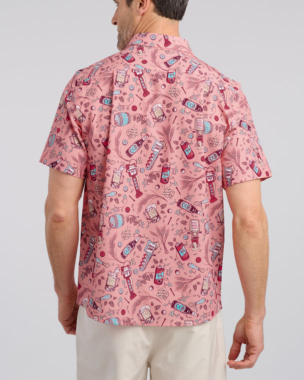 Beer Rulez Men's Button Down