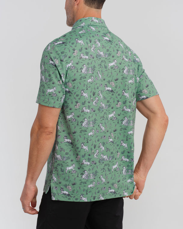 Billy G. O. A. T. Men's Polo