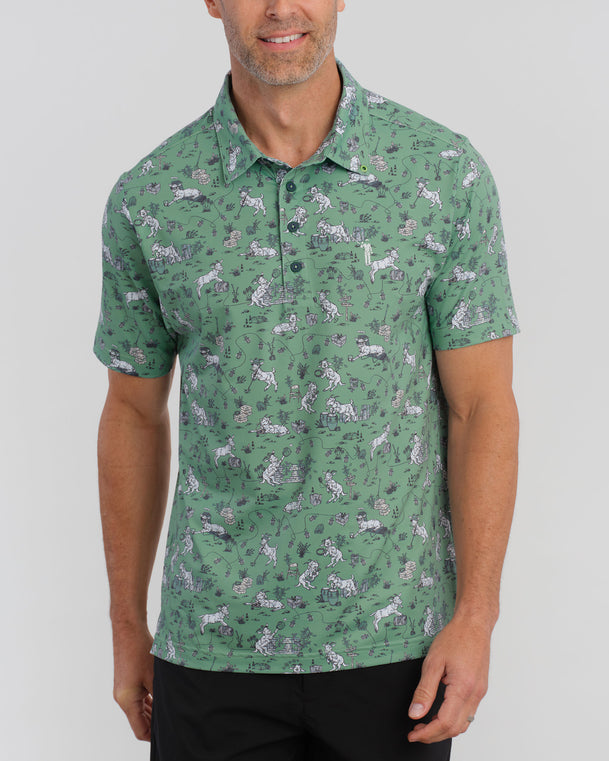 Billy G. O. A. T. Men's Polo