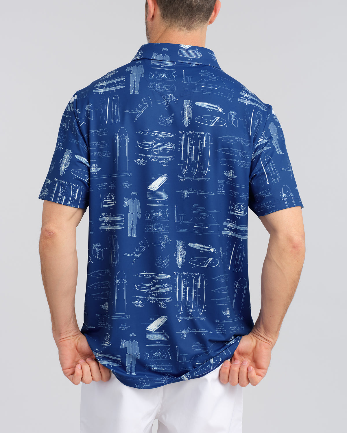 Blueprint For The Barrel Men's Polo
