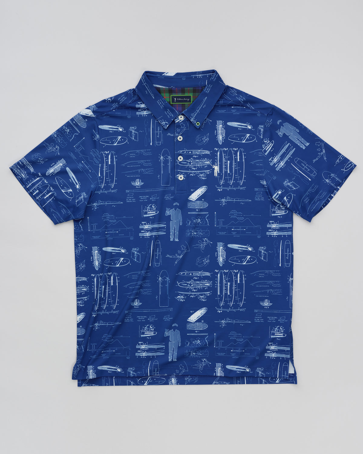 Blueprint For The Barrel Men's Polo