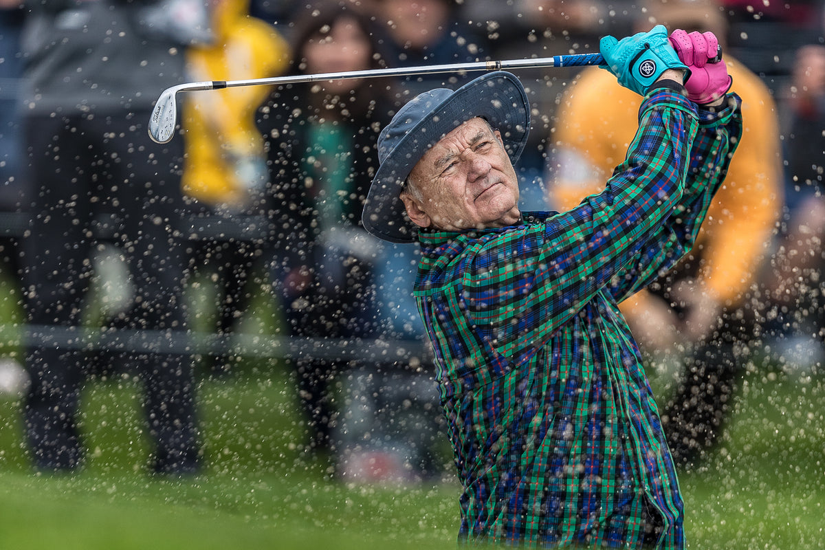 Bill Murray Golfing
