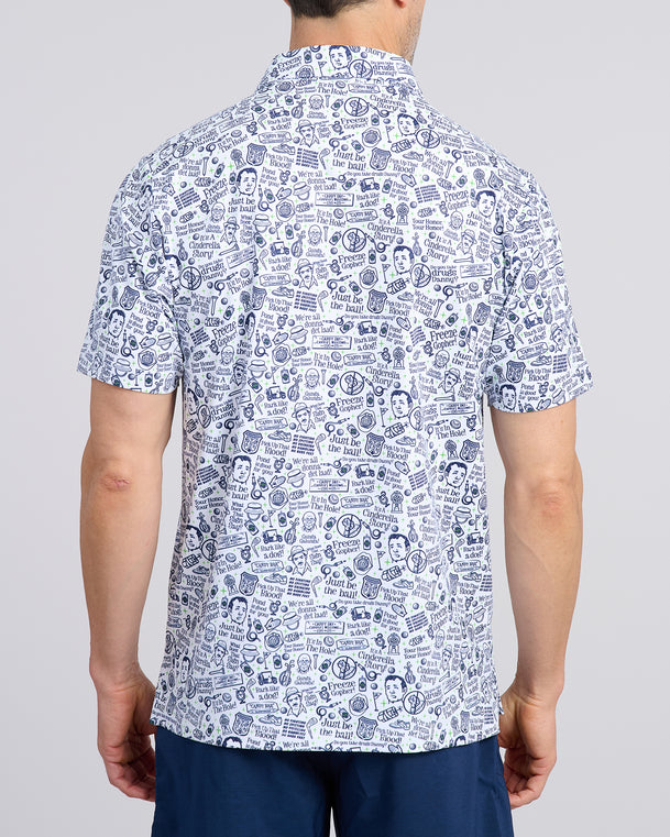 Caddy Quotes Men's Polo