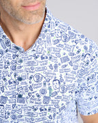 Caddy Quotes Men's Polo