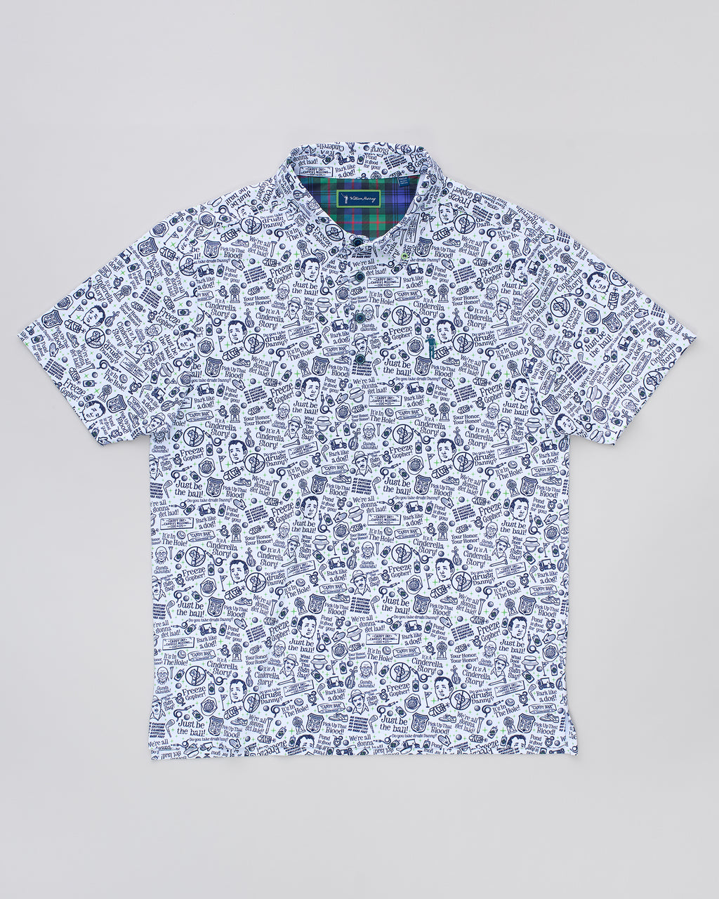 Caddy Quotes Men's Polo