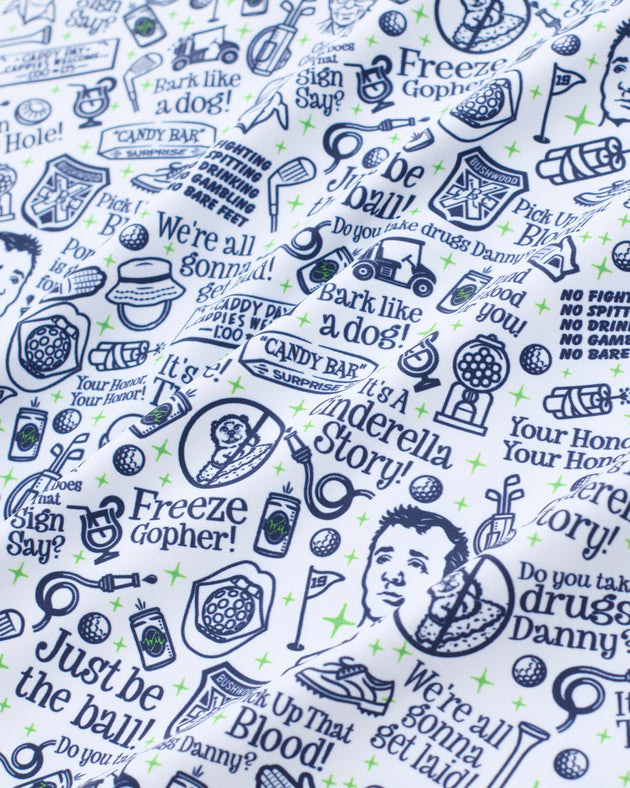 Caddy Quotes Men's Polo