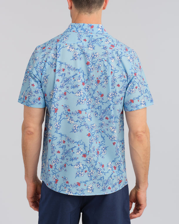Carolina Jasmine Men's Button Down
