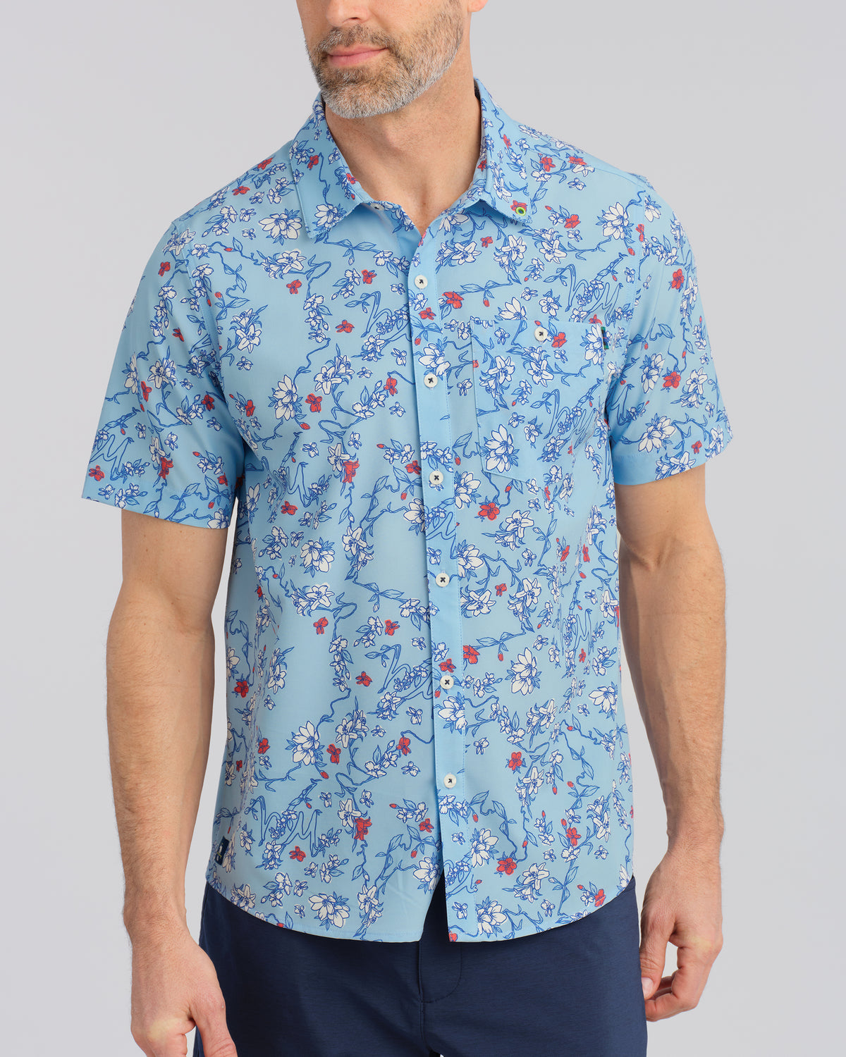 Carolina Jasmine Men's Button Down