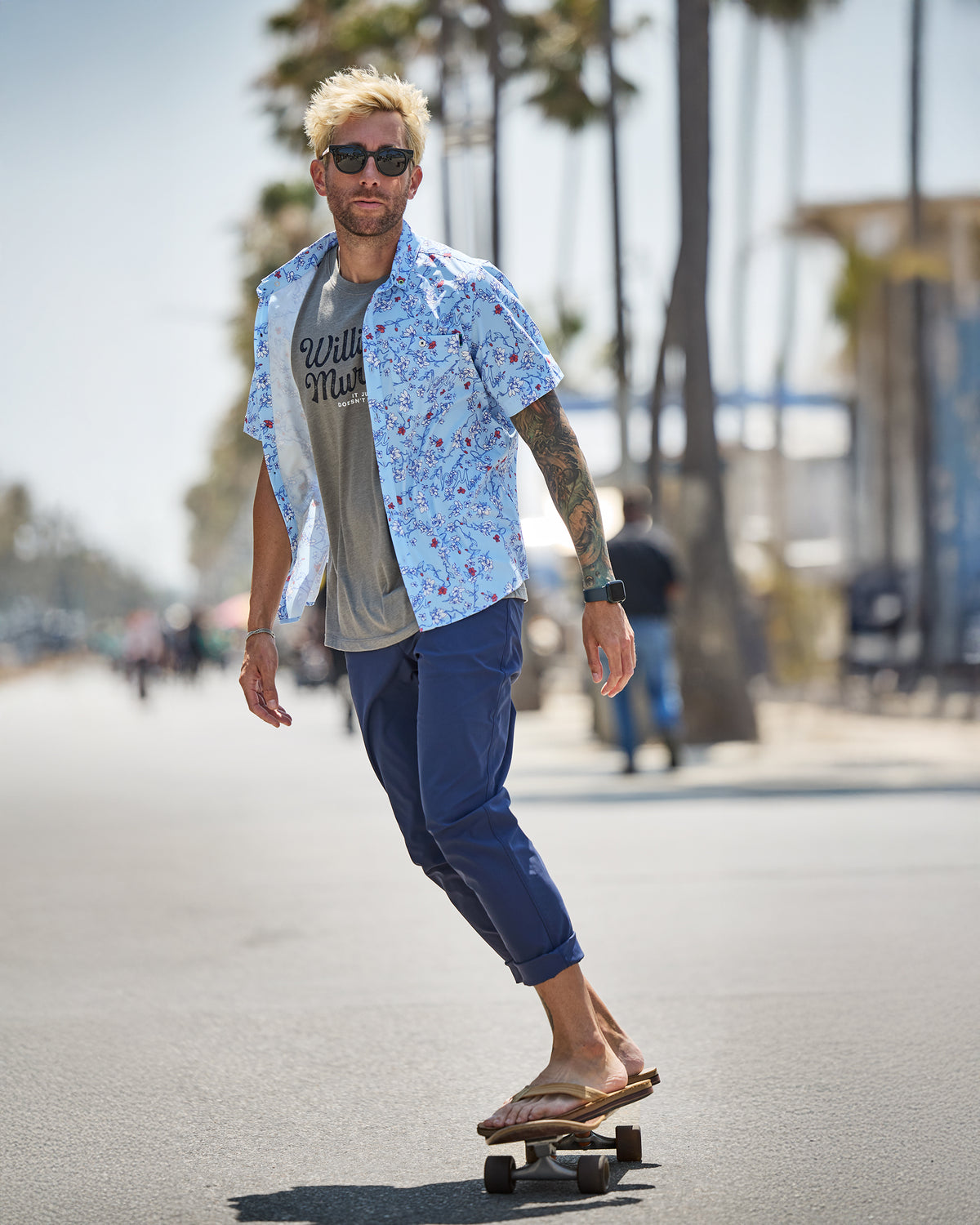 Carolina Jasmine Men's Button Down