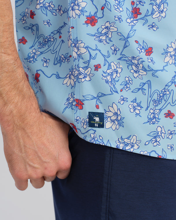 Carolina Jasmine Men's Button Down
