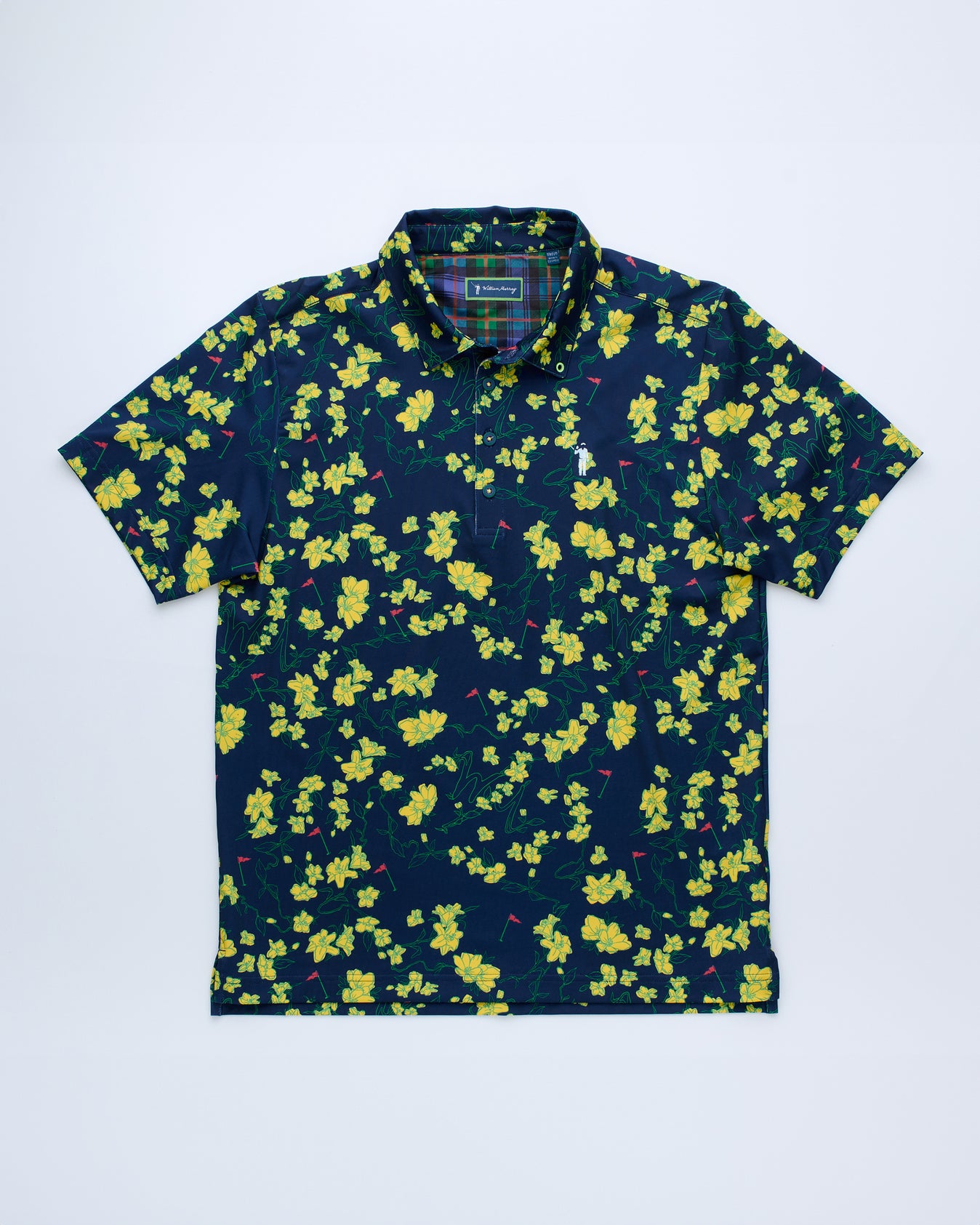 Carolina Jasmine Men's Polo | Navy | William Murray Golf