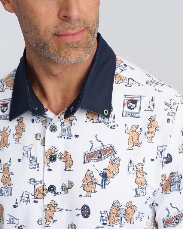 Da Beers Men's Polo