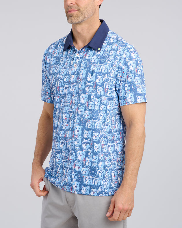 Dog Days Of Summer Men's Polo