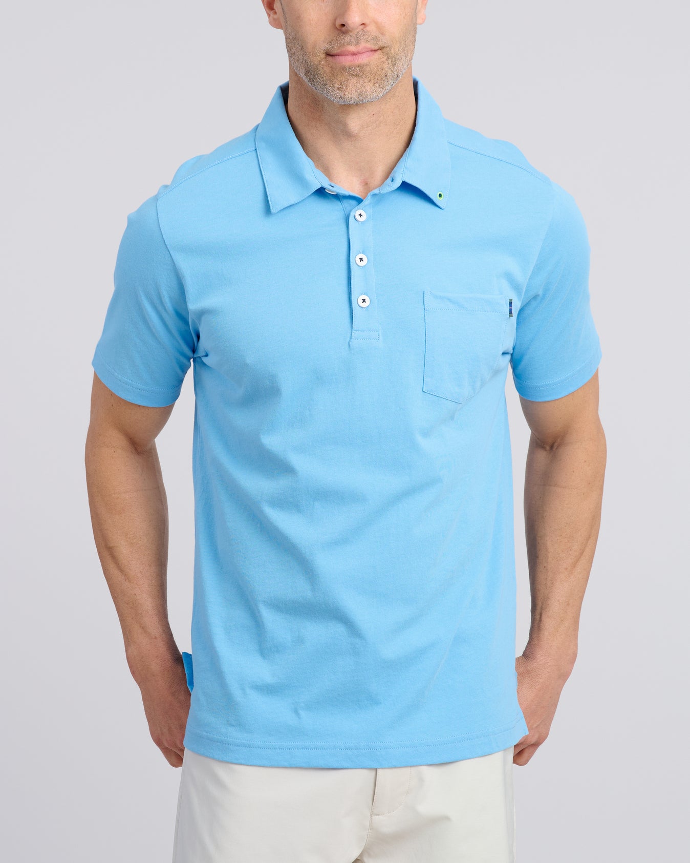 The Fairway Men's Polo | C. Blue | William Murray Golf