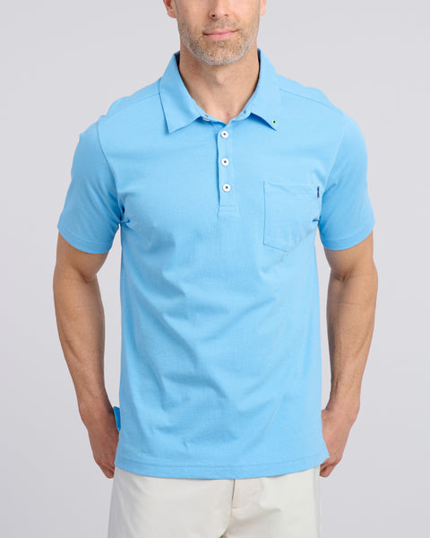 The Fairway Men's Polo | C. Blue | William Murray Golf