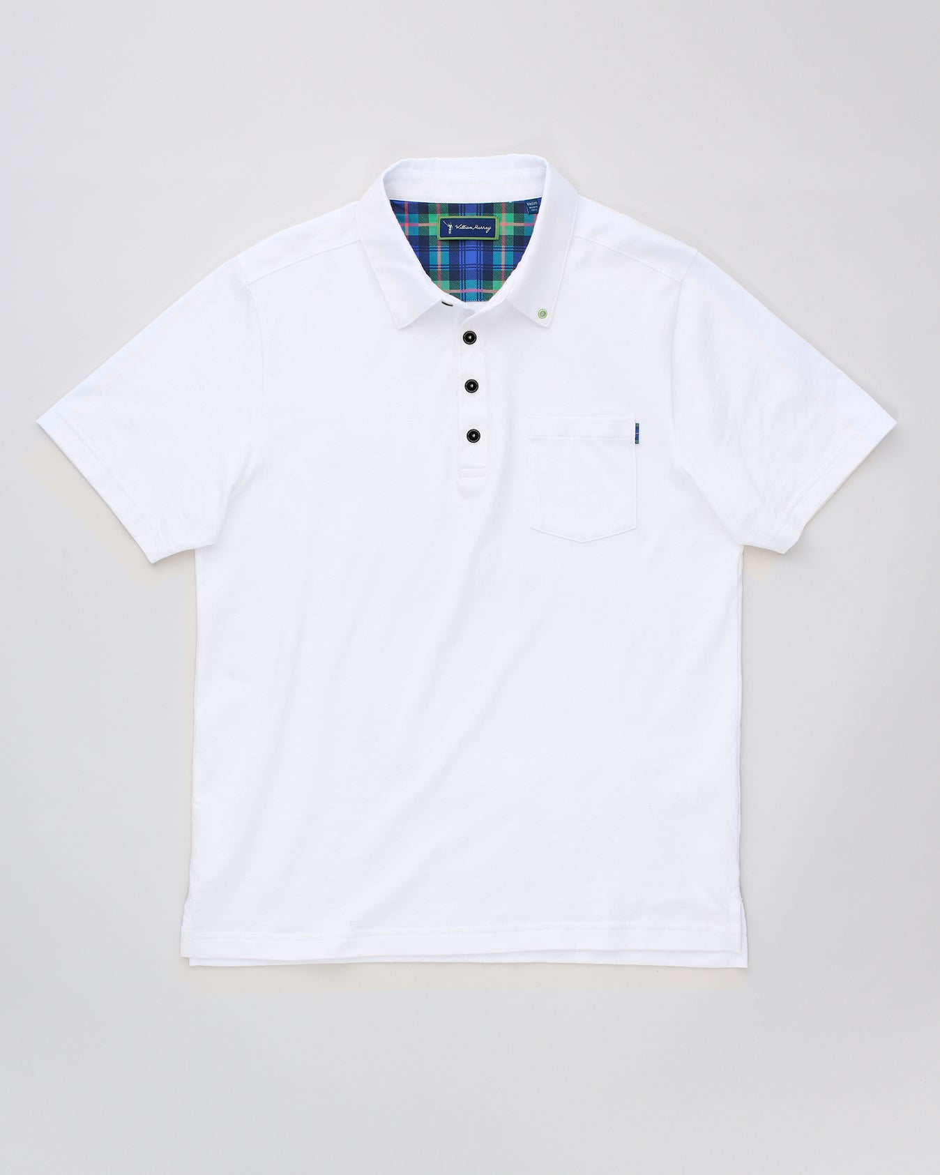 The Fairway Men's Polo | White | William Murray Golf