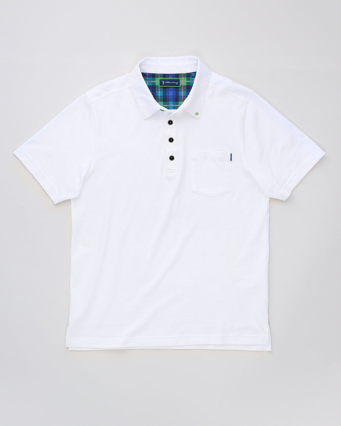 The Fairway Men's Polo | White | William Murray Golf
