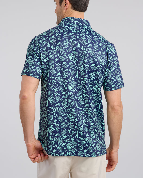 Ghost Chatter Men's Polo