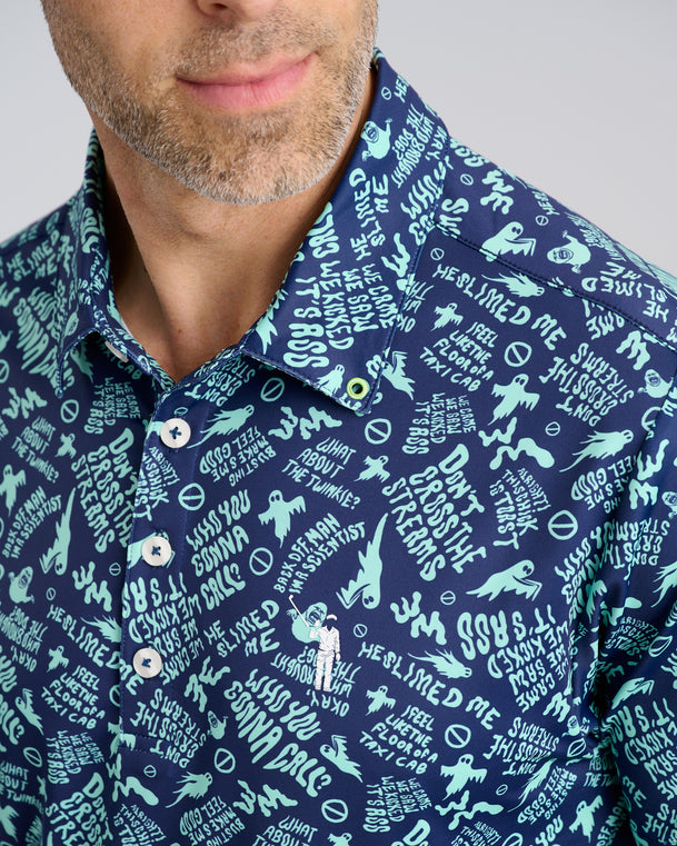 Ghost Chatter Men's Polo