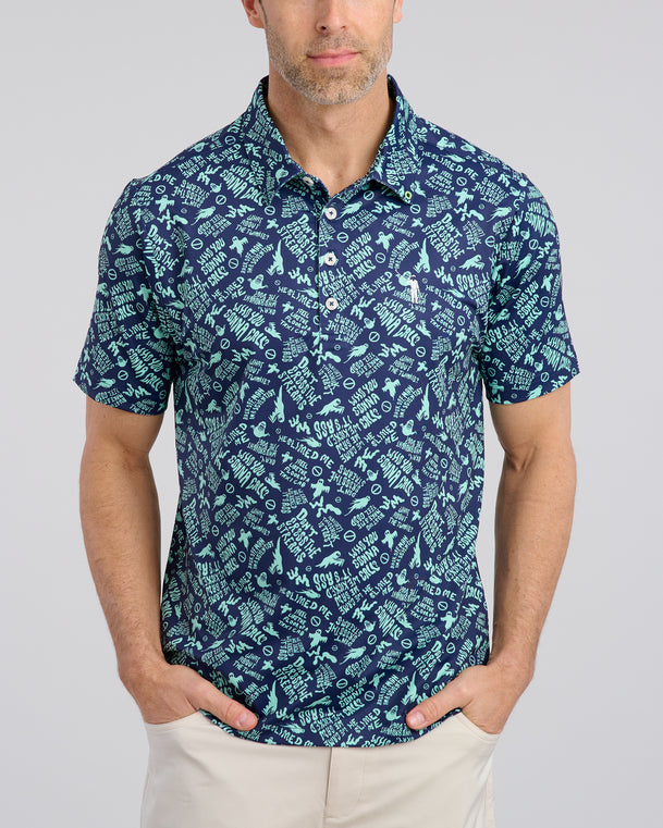 Ghost Chatter Men's Polo