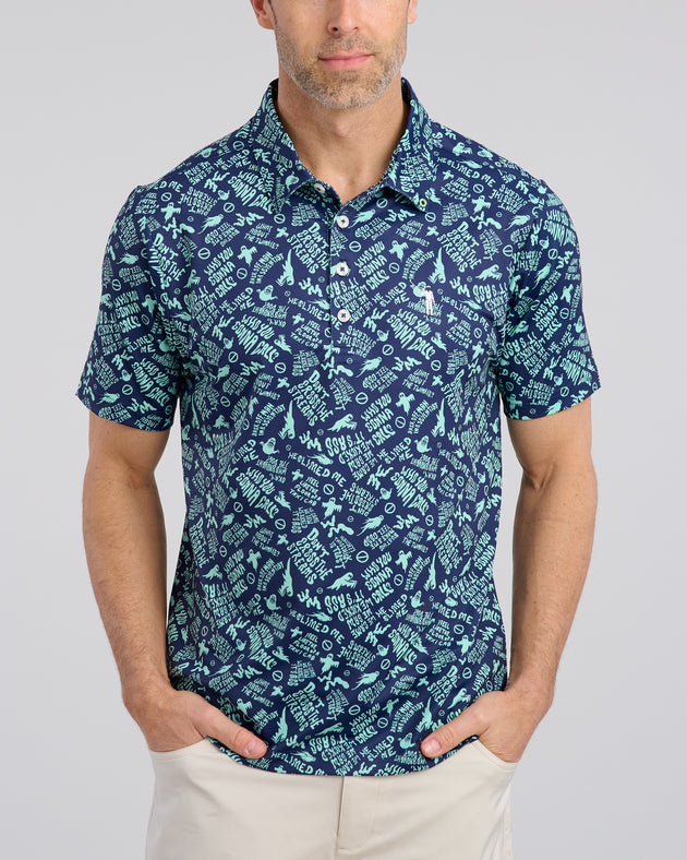Ghost Chatter Men's Polo