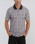 Golfer All Over Performance Pique Men's Polo