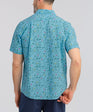 Green Blazer Groove Men's Button Down